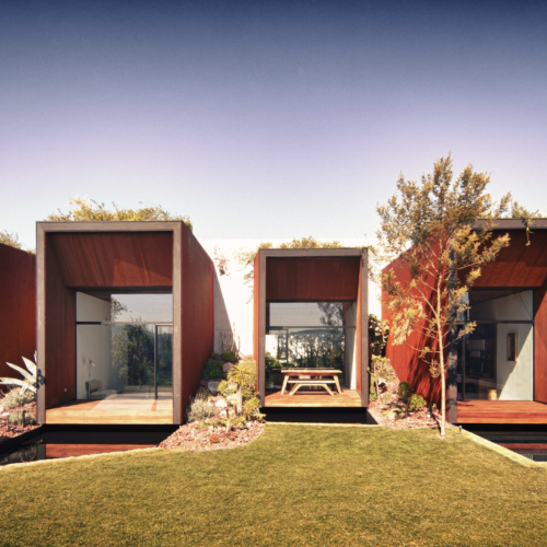 CASA BROID QUERETARO MEXICO ACERO CORTEN